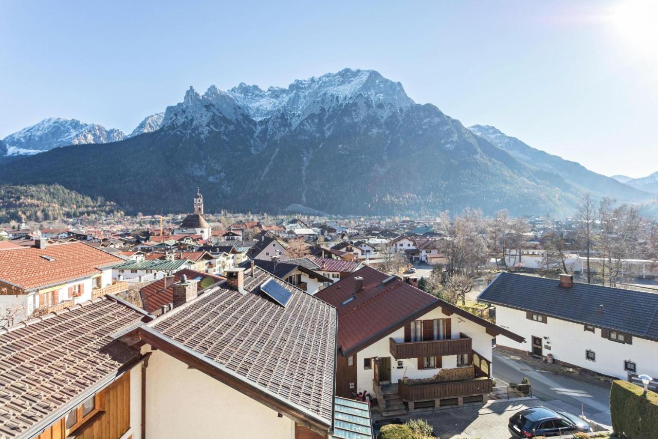Ferienwohnung Bergkristall Mittenwald Exterior foto