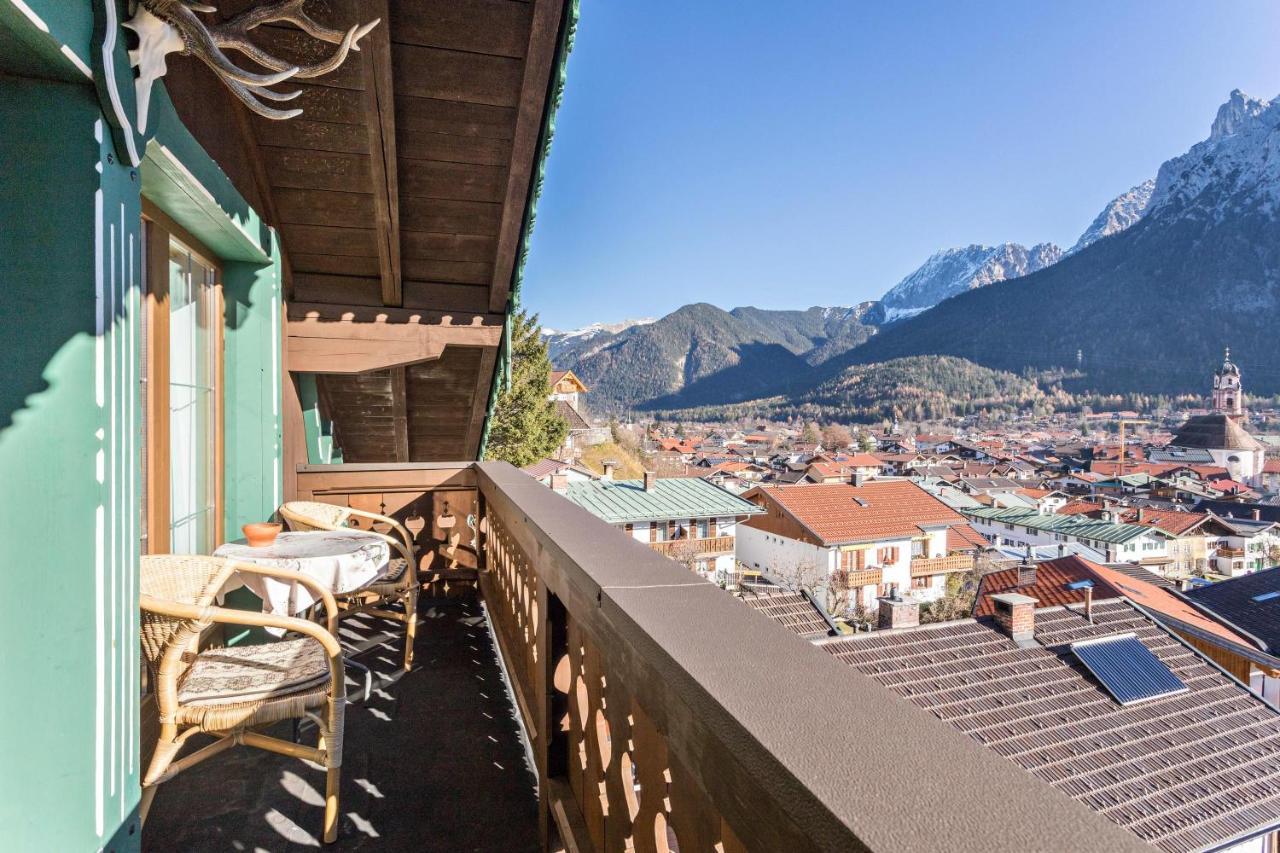 Ferienwohnung Bergkristall Mittenwald Exterior foto