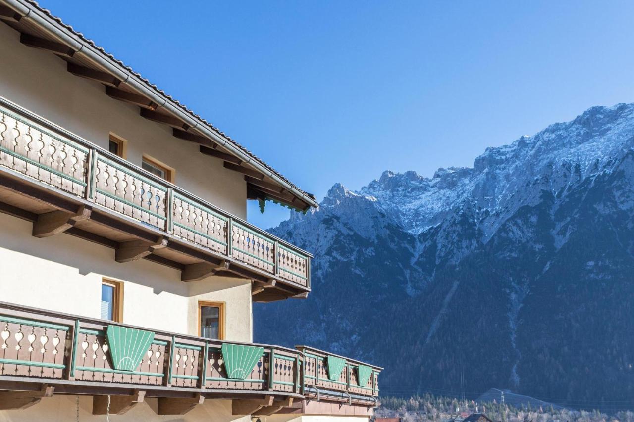 Ferienwohnung Bergkristall Mittenwald Exterior foto